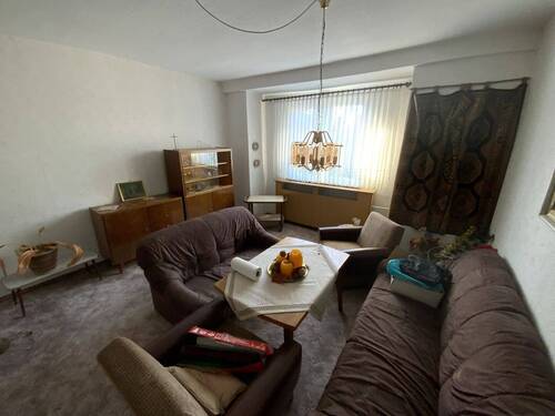 Wohnzimmer - Einfamilienhaus mit 155,00 m&sup2; in Breitenworbis zum Kaufen