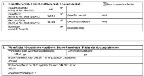 Baubeschreibung Bauantrag - 