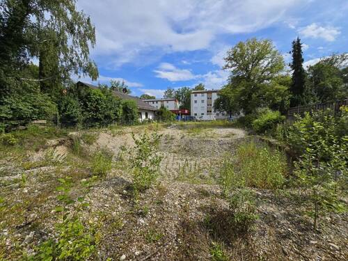 Ansicht vom hinteren Grundstücksteil - Grundstück in Ottobrunn zum Kaufen