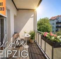 ++ helle 2,5-Raum-Altbauwohnung - großer Balkon, ruhige Hoflage & Homeoffice - in Leipzig-Gohlis ++
