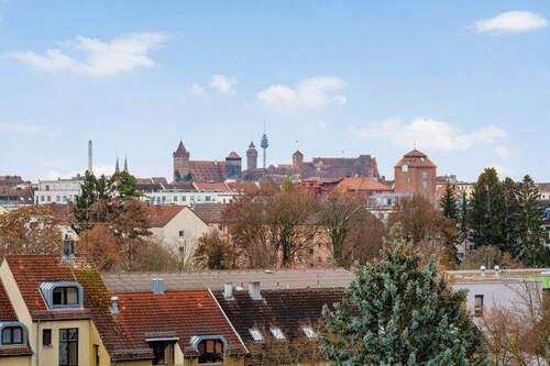 Ausblick - 5 Zimmer Etagenwohnung zum Kaufen in Nürnberg