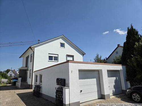 Ansicht Garage + Haus - 