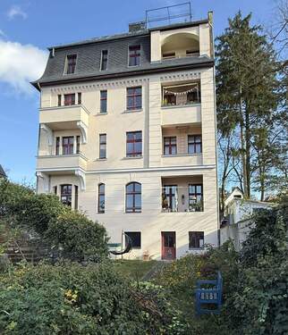 Stattliches Wohnhaus - 3 Zimmer Terrassenwohnung in Woltersdorf