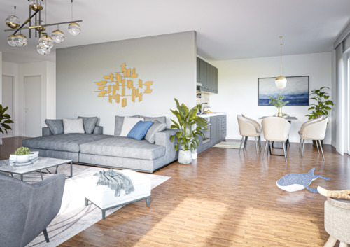 Interior Wohn- und Essbereich - 