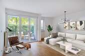 Digitales Staging Wohnzimmer - 