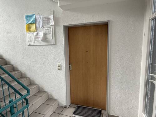 Gepflegter Eingangsbereich - 