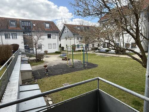 Aussicht vom Balkon - 