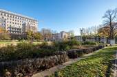 Rosengarten an der Karl-Marx-Allee - 