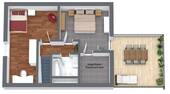 Grundriss Dachgeschoss - 