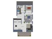 Grundriss - 3 Zimmer Etagenwohnung zur Miete in Endingen am Kaiserstuhl