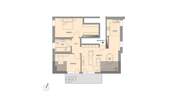 Grundriss Wohnung 4 - 