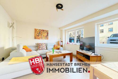 Hauptbild - Findorff Attraktive 2-Zimmer-Erdgeschosswohnung mit großzügigem Garten