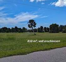 EUR 49m² - WSG - 810 m² Baugrundstück: nur 5 Min. z. Marina oder public Boat Ramp - Rotonda Sands