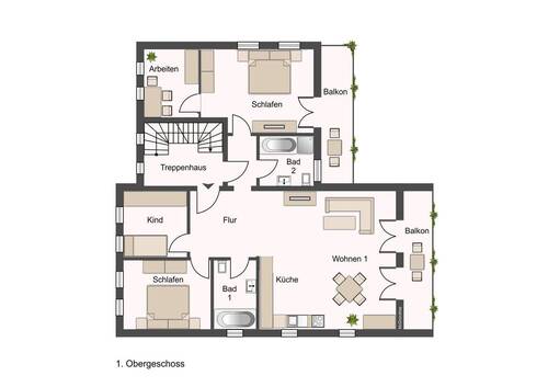 Obergeschoss - 