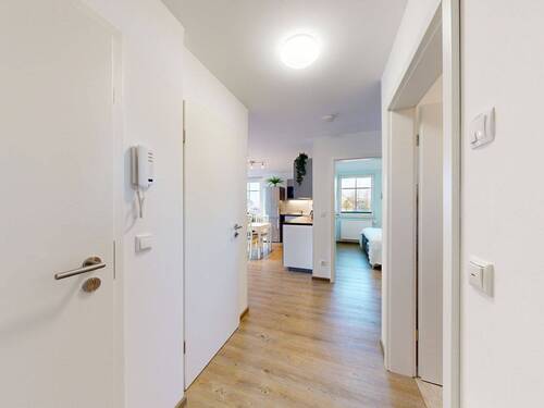 Flur- Eingangsbereich im 1. Obergeschoss - 3 Zimmer Etagenwohnung in Ostseeheilbad Zingst