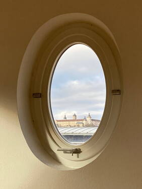 Festungsblick vom Schlafzimmer aus - 