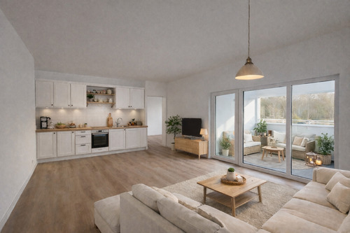 Visualisierung - Neubauwohnung in Eppstein: Modernes Wohnen mit Komfort und Stil