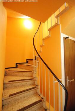 Treppe zum Dachgeschoss - 