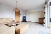 Wohnzimmer OG - 6 Zimmer Mehrfamilienhaus, Wohnhaus in Schopfloch