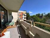 Balkon - 1-Zimmer-Apartment mit großem Balkon und Stellplatz in Coburg - Nähe Campus-Design
