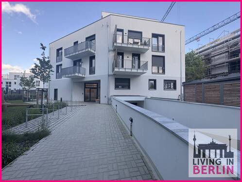 Hausansicht - Moderne Neubauwohnung in Toplage mit Terrasse & Garten!