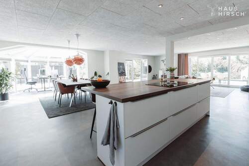 Wohn-Essbereich - Etagenwohnung mit 251,00 m&sup2; in Harrislee zum Kaufen