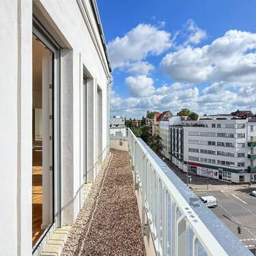 Terrasse - Etagenwohnung mit 60,80 m&sup2; in Berlin zum Kaufen
