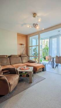 Wohnzimmer-1.jpg - 3 Zimmer Terrassenwohnung zum Kaufen in Berlin