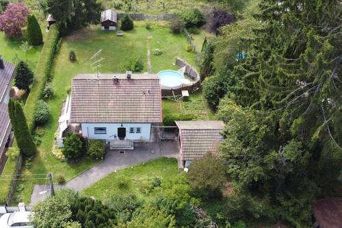 Luftaufnahme Gesamtgrundstück - 5 Zimmer Einfamilienhaus zum Kaufen in Gauting