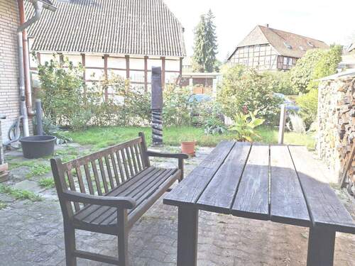 Sitzecke im Garten - 