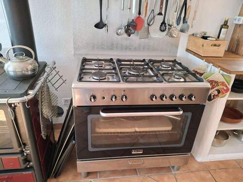 Gas - Koch- und Backherd - 