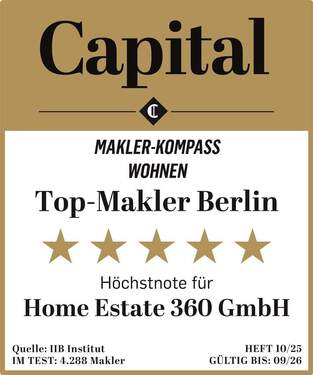 5 Sterne - 2 Zimmer Etagenwohnung in Berlin