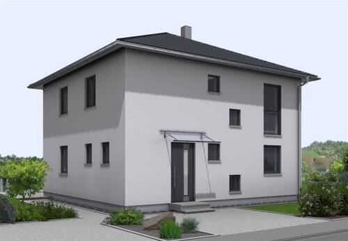 Hausansicht - 5 Zimmer Einfamilienhaus in Schwabach