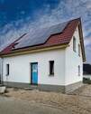 Hausfront - Einfamilienhaus im Neubaugebiet von Gierstädt - energieeffizient nach KFW-40-Standard