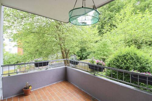 Balkon - 2 Zimmer Etagenwohnung in Marburg