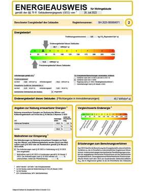 Energieausweis - 
