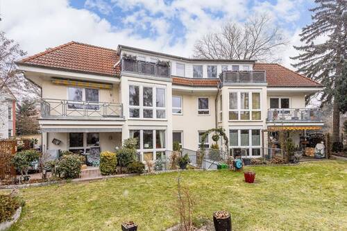 Gartenansicht - 3 Zimmer Etagenwohnung zum Kaufen in Berlin