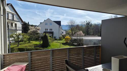 Balkonaussicht - 2 Zimmer Etagenwohnung zur Miete in Lindau (Bodensee)
