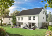 Ansicht Gartenseite - 5 Zimmer Mehrfamilienhaus, Wohnhaus zum Kaufen in Armsheim