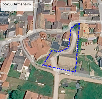 Lageplan BVH Armsheim - 5 Zimmer Mehrfamilienhaus, Wohnhaus in Armsheim