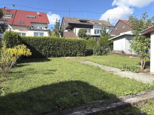Gartenansicht - 3 Zimmer Doppelhaushälfte in Sindelfingen