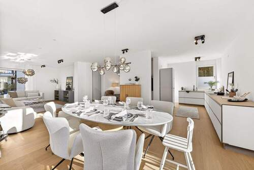 Essbereich mit Küche - 