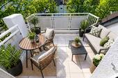Balkon Musterwohnung - 