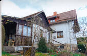 Gartenansicht des WH mit überd. Terrasse - 5 Zimmer Mehrfamilienhaus, Wohnhaus zum Kaufen in Hildburghausen