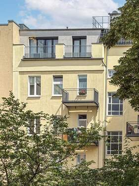 Rückseitige Hausansicht - 