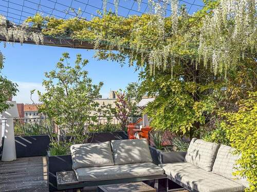 Weitere Ansicht Terrasse - 4 Zimmer Etagenwohnung zum Kaufen in Berlin