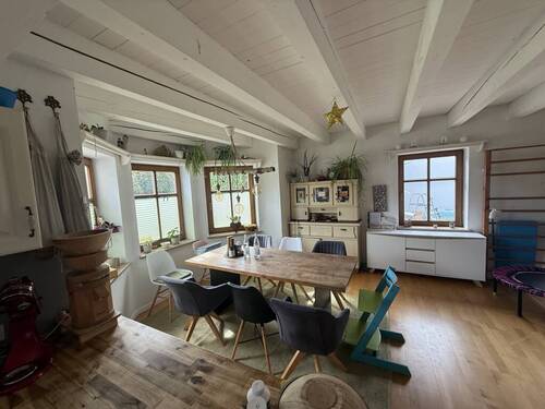 Wohn-/Esszimmer - Ansicht 1 - 6 Zimmer Einfamilienhaus in Rattelsdorf