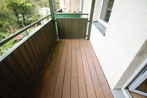 Balkon - Etagenwohnung mit 72,90 m&sup2; in Leipzig zur Miete