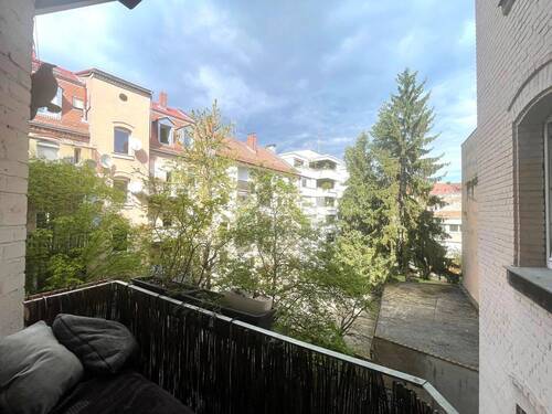 Aussicht vom Balkon - 