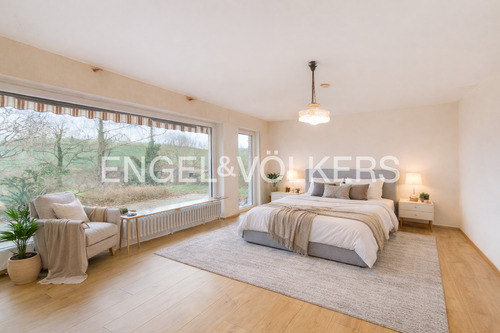 Virtuelles Homestaging - mögliche Gestaltung des Schlafzimmers - 